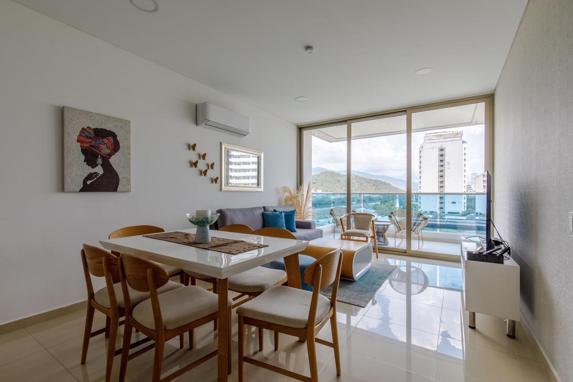 Apartment Encantador Samaria Club De Playa, 3 Alcobas 6 Personas Playa Privada Santa Marta (Magdalena)