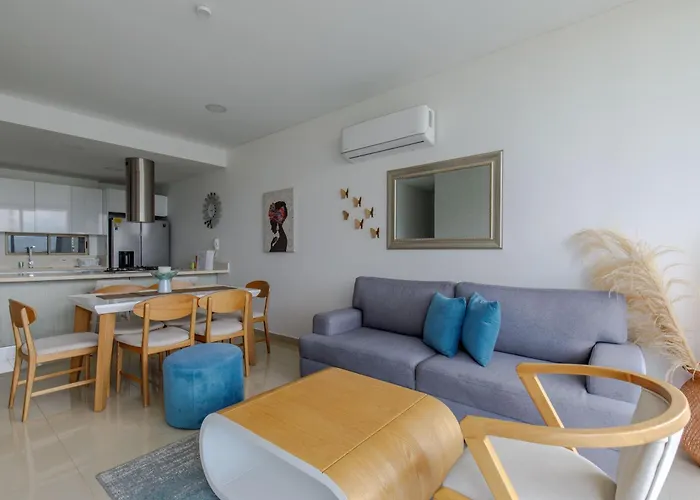 Apartamento Encantador Samaria Club De Playa, 3 Alcobas 6 Personas Playa Privada