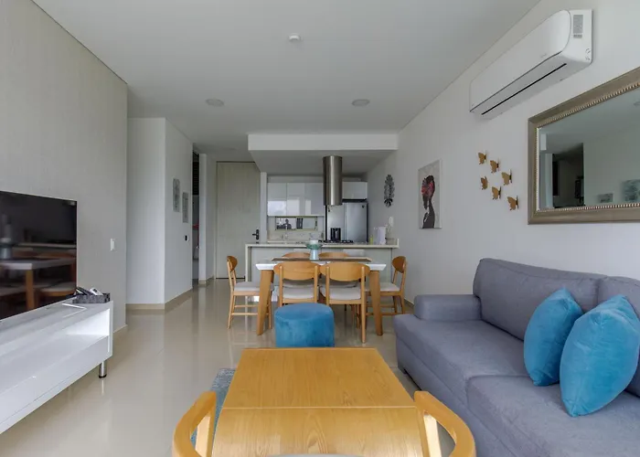 Apartamento Encantador Samaria Club De Playa, 3 Alcobas 6 Personas Playa Privada